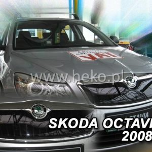 Защита-решетки-радиатор-Octavia A5 2009-